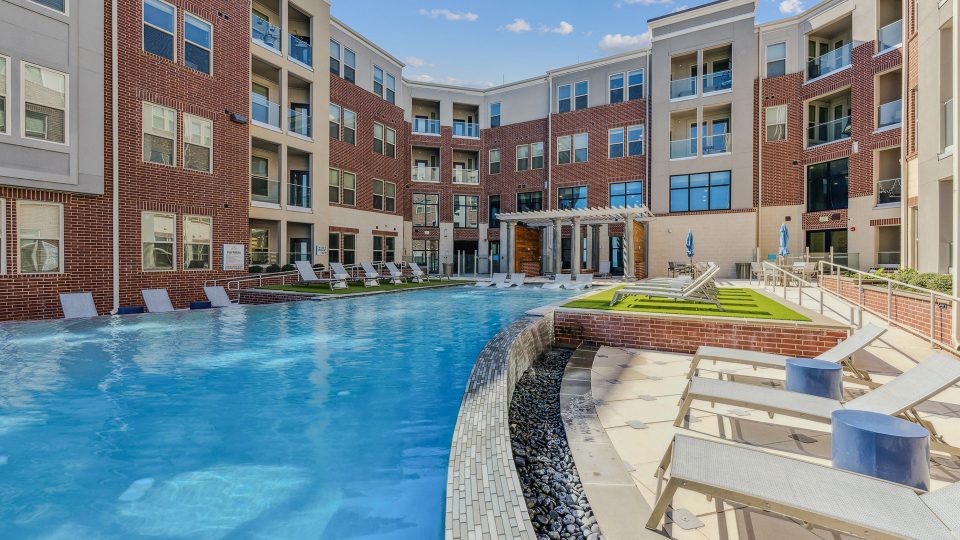 the pool at The  Alexa